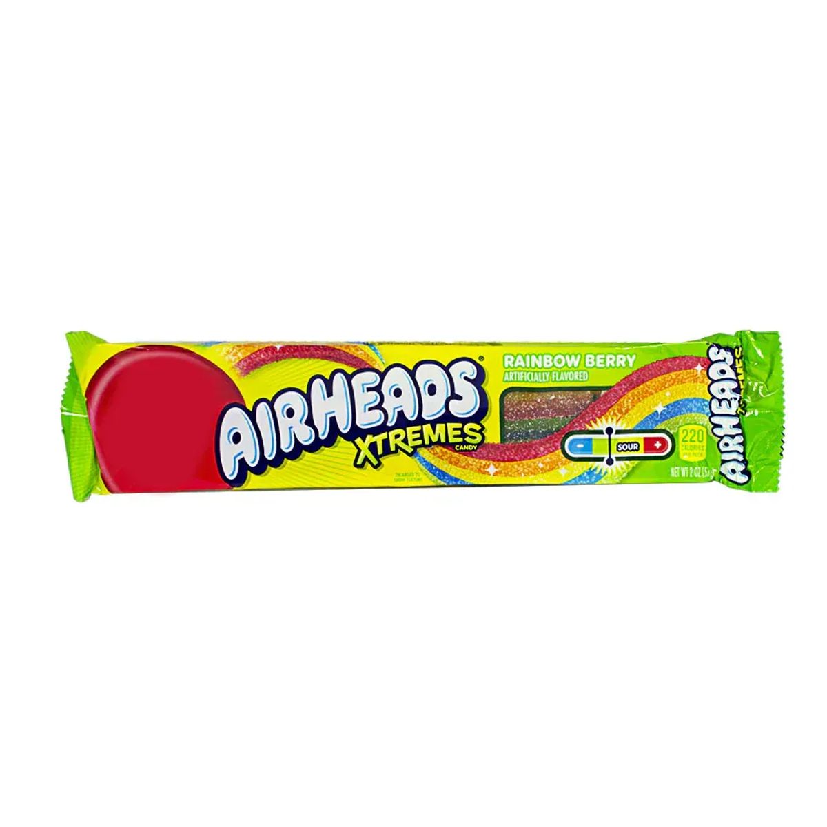 AIRHEADS - Gomitas Ácidas Arcoiris Airheads 57 g