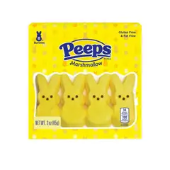 GENERICO - Marshmallows Conejitos Amarillos Peeps 85 g