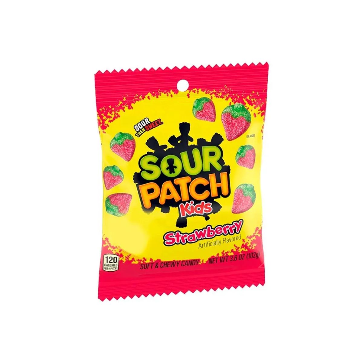 SOUR PATCH KIDS - Gomitas Frutilla Sour Patch Kids 102 g