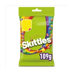 SKITTLES - Masticables Crazy Sours 109 g