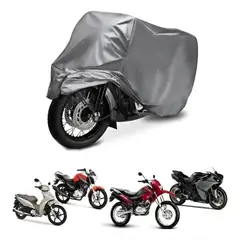IRM - Carpa Funda Para Moto Impermeable Proteccion Uv Lluvia Polvo Cubierta Protectora Universal