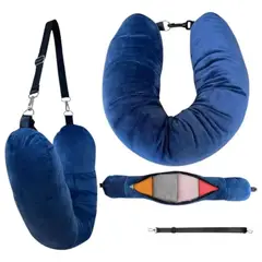 GENERICO - Almohada Cuello Para Rellenar Ahorra Espacio Avión Y Viajes