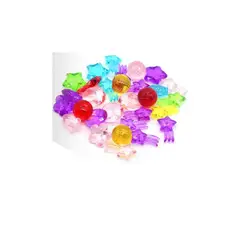 GENERICO - Gemas De Colores Acrílicas Decorativas 100g
