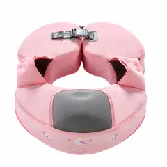 MAMBOBABY - Flotador de Cintura Air-Free con Sombrilla UV Rosado Unicornio - Mambo Kids