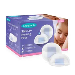 LANSINOH - Absorbentes de Leche Desechables Stay Dry 100un