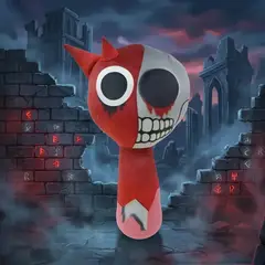 GENERICO - Peluche Sprunki Incredibox Variedades A Gran Calidad Color Brud Evo