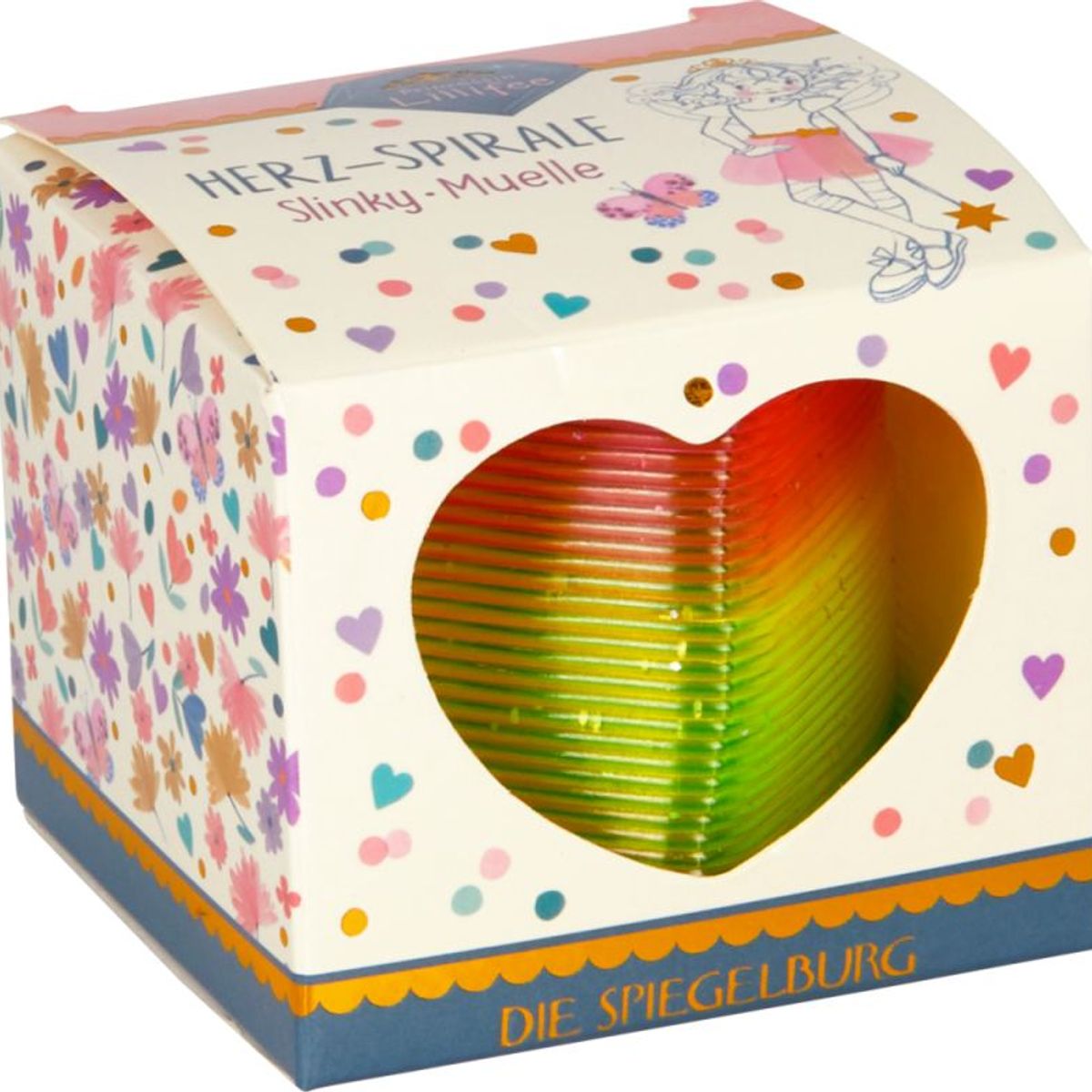 DIE SPIEGELBURG - Espiral De Corazón Colorida Y Flexible De Princesa Lillifee