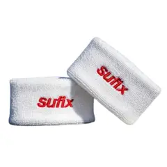 SUFIX - Muñequeras Deportivas Algodón Tenis Pádel Sudor Par