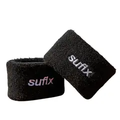 SUFIX - Muñequeras Deportivas Algodón Tenis Pádel Sudor Par