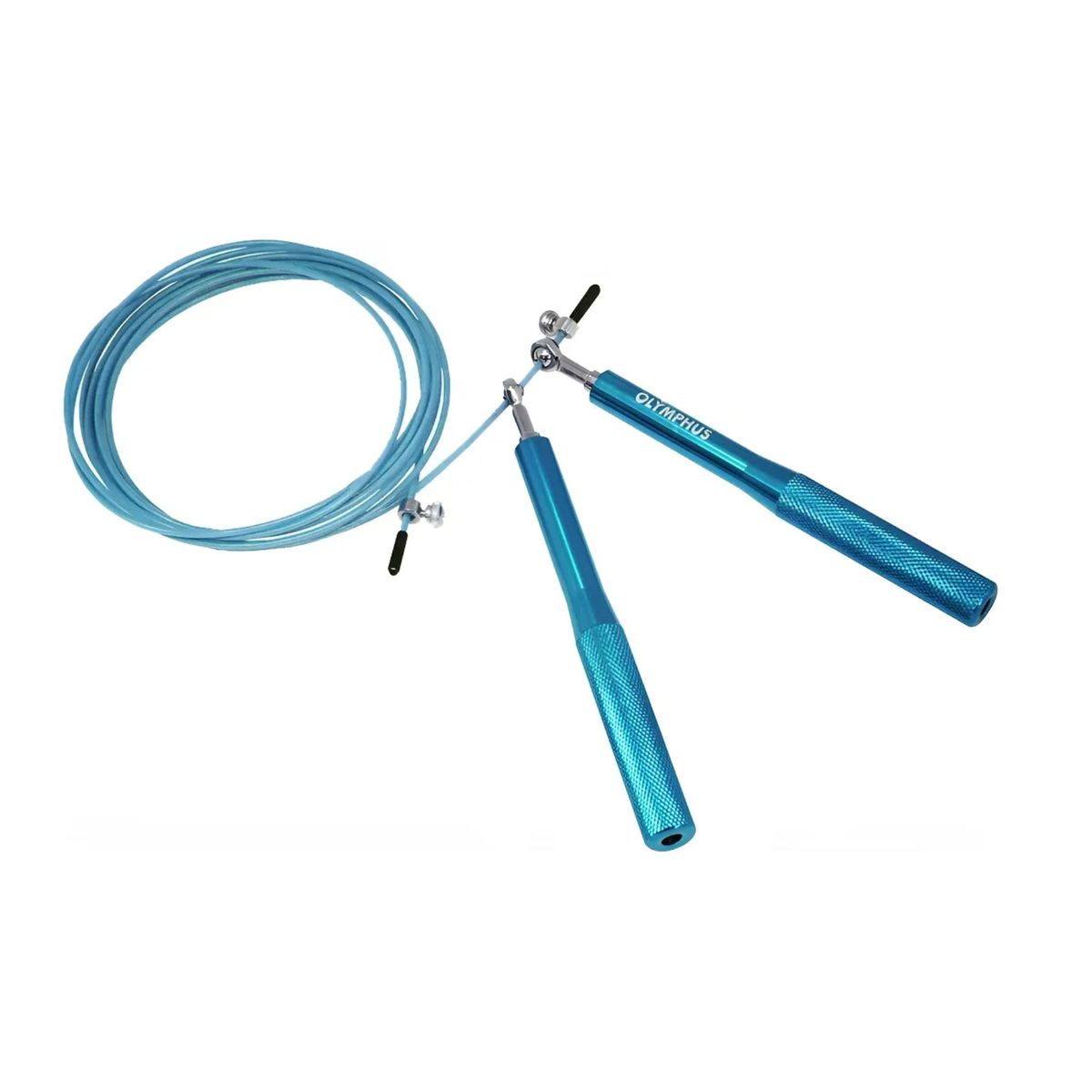 OLYMPHUS - Cuerda Saltar Velocidad Aluminio Ajustable Rodamiento