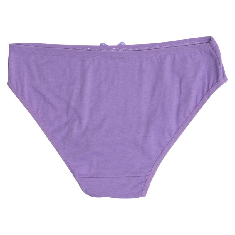 LATINA - Pack 3 Calzón Bikini Algodón Lila