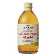 GENERICO - Vinagre De Sidra Manzana De Nigris Con Madre 500ml Orgánico