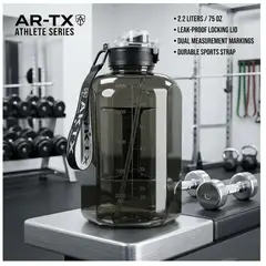 GENERICO - Botella De Agua Deportiva Gym Fitness Calidad Superior