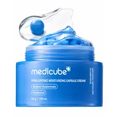 MEDICUBE - Crema Facial Hyaluronic Moisturizing Capsule Cream 55g