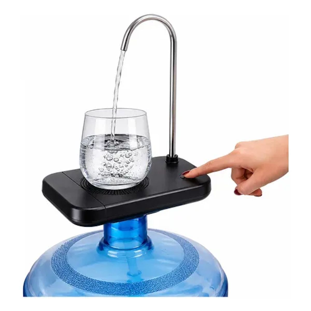 GENER - Dispensador De Agua Con Base Automático Recargable