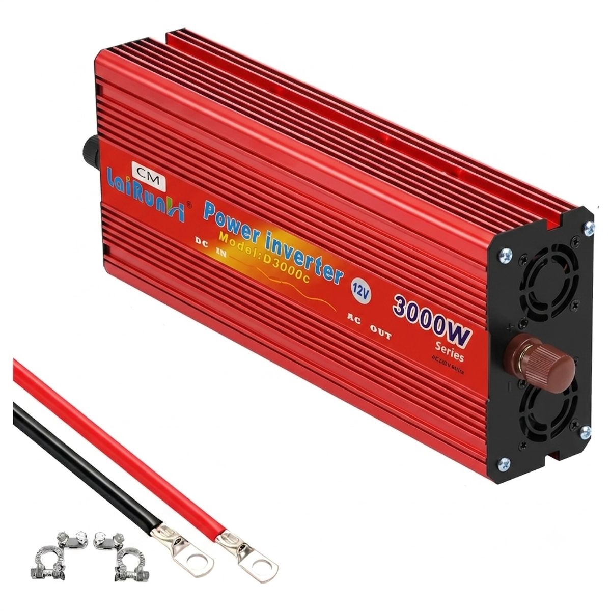 Inversor Voltaje 3000w Transformador 12v A 220v Conversor De Energia Puerto Usb Para Automovil, marca IRM - Foto Principal