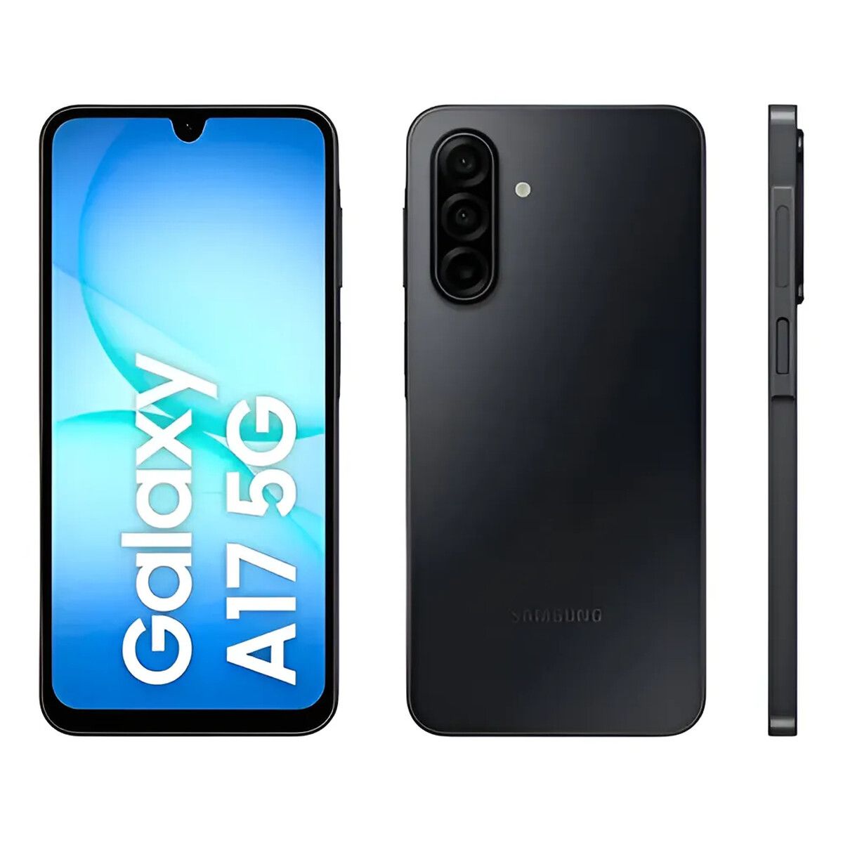SAMSUNG - Smartphone Samsung Galaxy A17 5G 8GB 256GB Negro Dual SIM