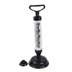 GENERICO - Destapador De Aire Comprimido Para Baño Con 2 Cabezales