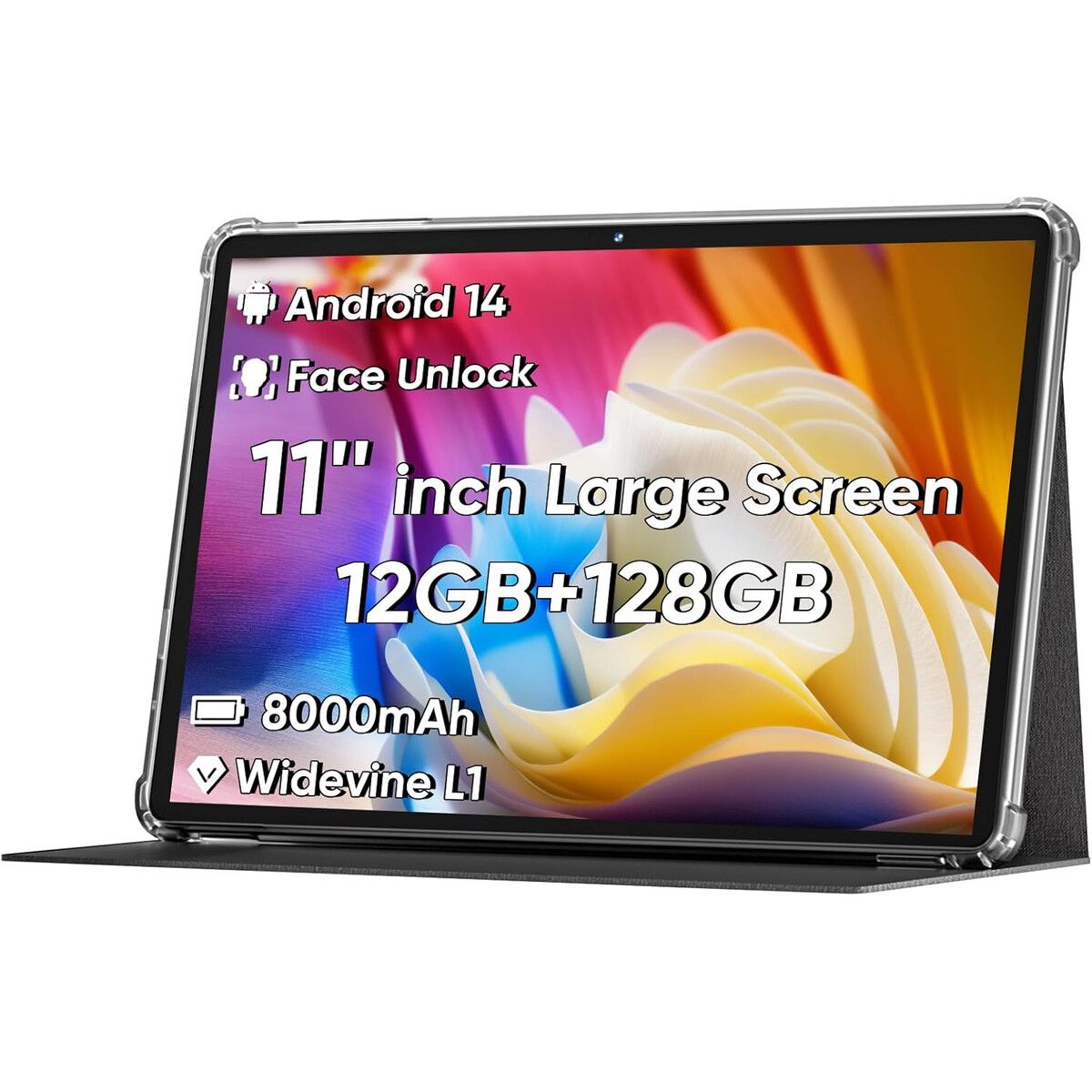 GENERICO - Tablet COLORROOM 11 12GB 128GB Android 14 Face Unlock 8000mAh