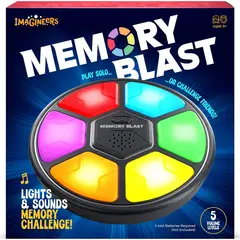 NINJA - Juego Memoria Blast Memory Blast LED Portatil 3 Aaos