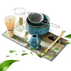 GENERICO - Batidor té matcha set ceremonia Song Dynasty japonés