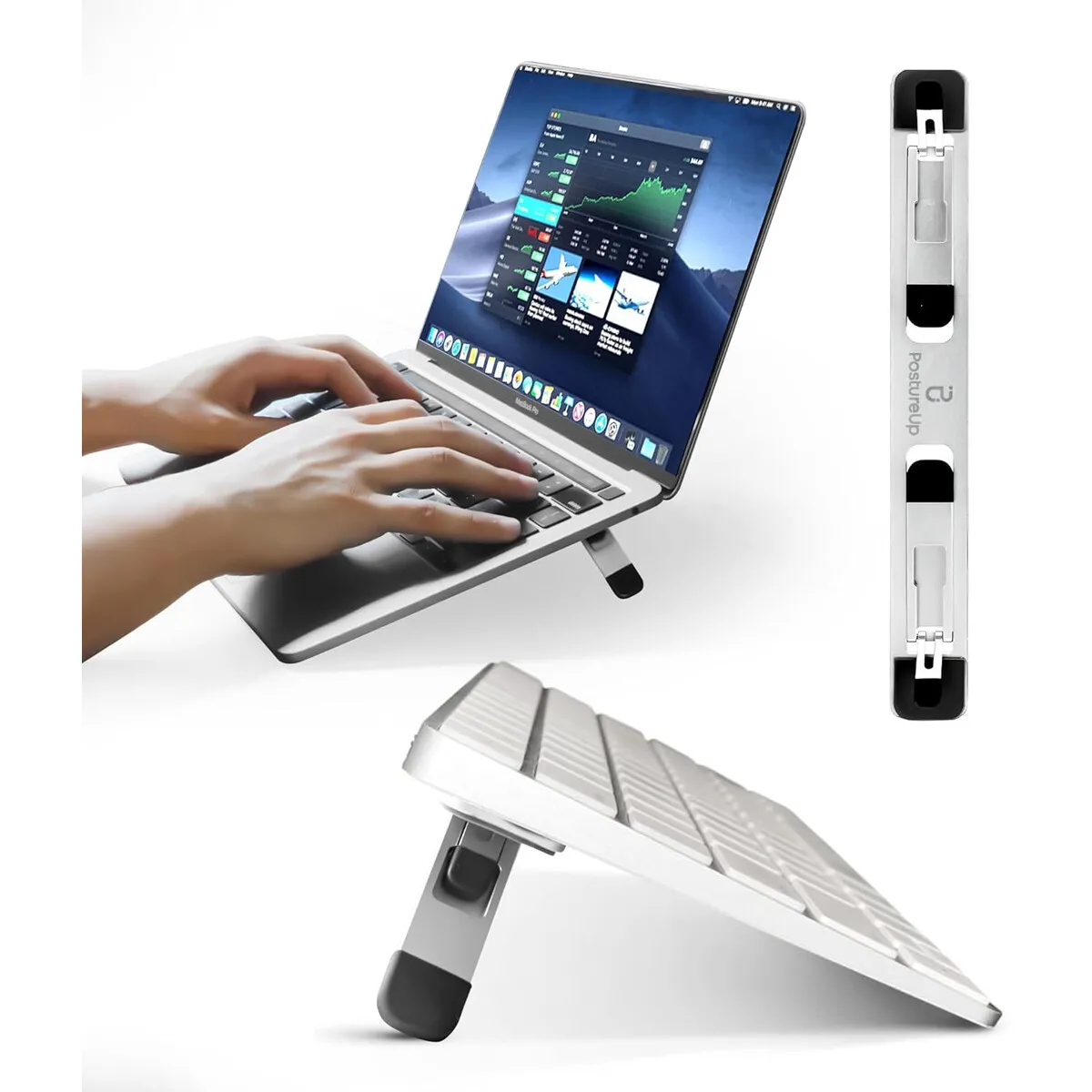 GENERICO - Soporte Notebook AQUUES ProRiser Aluminio Ajustable