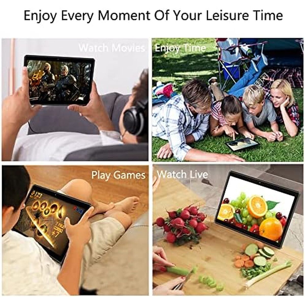 GENERICO - Tablet PRITOM Touch10 10 64GB Android 13 IPS 4GB RAM