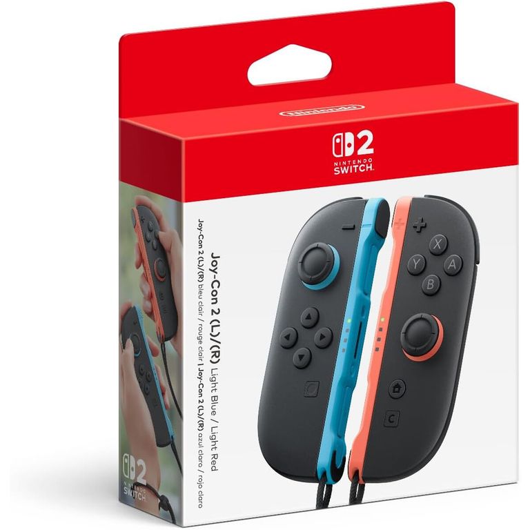 NINTENDO Control JoyCon 2 LR Azul Rojo Switch 2 HD Rumble