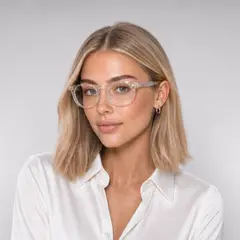 NOVY - Marco Lentes Armazon Óptico Retro Ovaladas Hombre Mujer