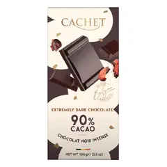 GENERICO - Barra Chocolate Extremely Negro 90 Cachet 100 g