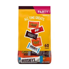 HERSHEYS - All Time Greats, Snack Size Variety Bag 60ct, 847g