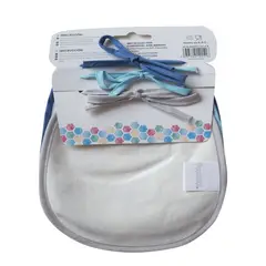 PUMUCKI - Set de 3 Baberos Impermeables para niños Talla M
