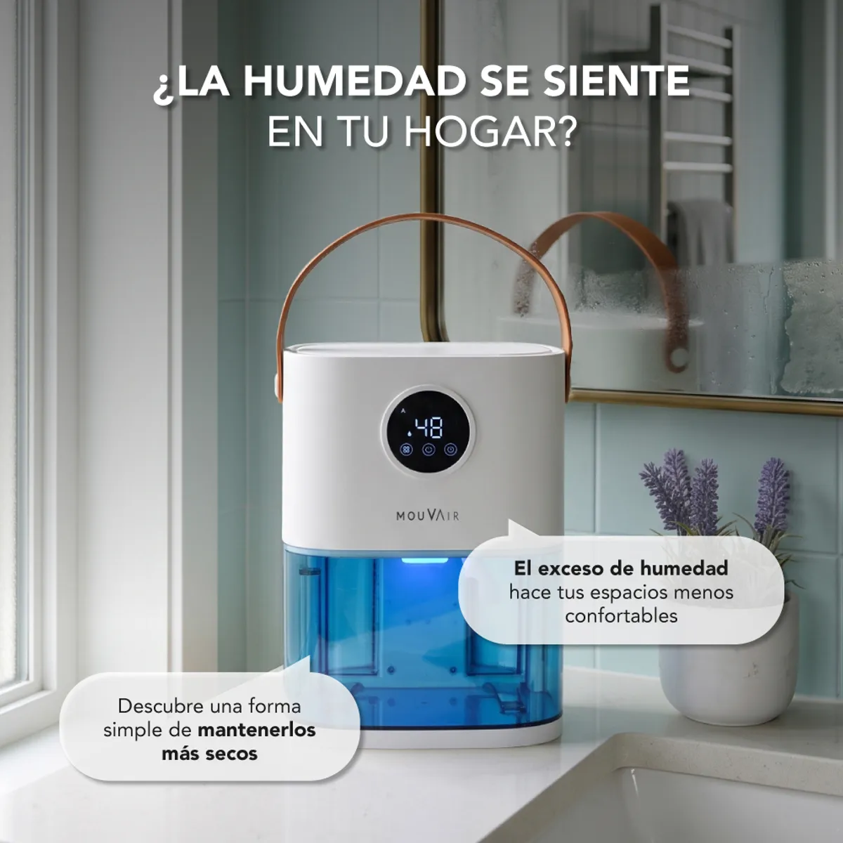 MOUVAIR - Deshumidificador Mouvair Drop.