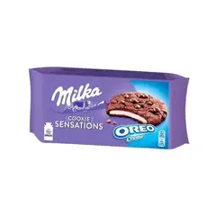 MILKA - Galletas Cookie Sensations Crema Oreo 156 g