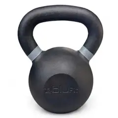BLU FIT - Kettlebell Pesa rusa hierro fundido 16kg Gris