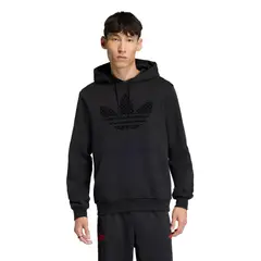 ADIDAS - Polerón Hombre CON GORRO MONOGRAM INFILL