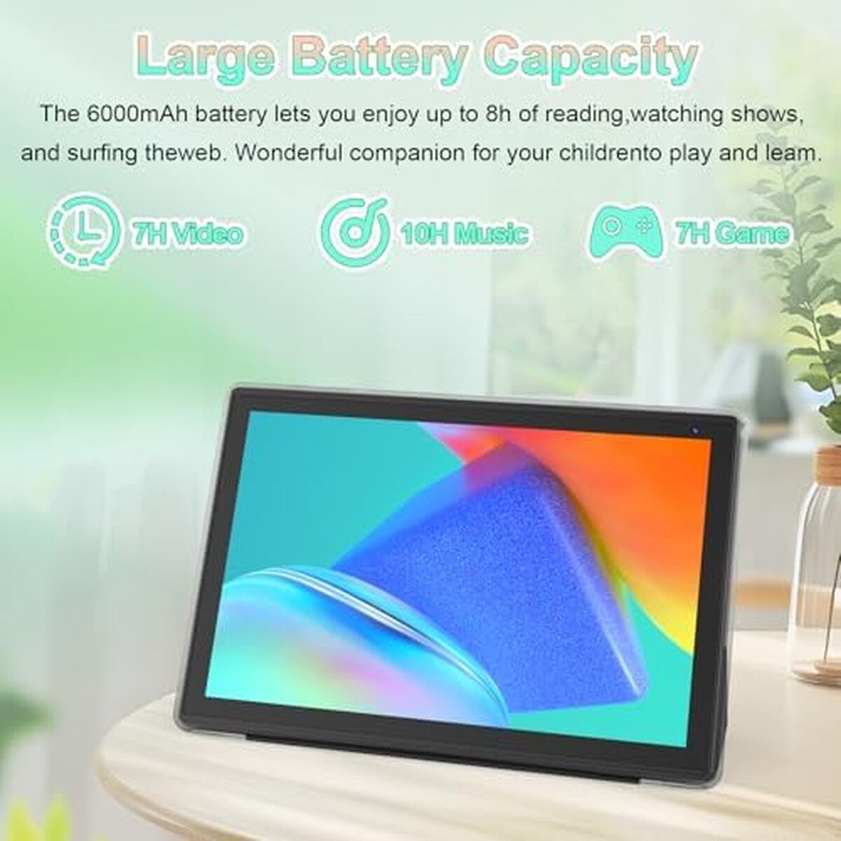 GENERICO - Tablet Bnegynng BNCP10 10 Android 15 6GB 32GB Teclado