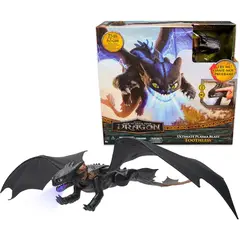 BLAST - Figura Toothless Ultimate Plasma 63cm DreamWorks Dragons