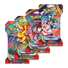 POKEMON - CARTAS PACK 4 SOBRES CHAOS RISING INGLES