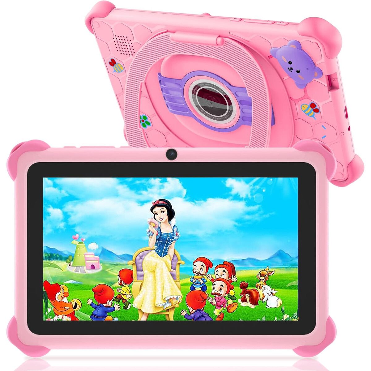 GENERICO - Tablet Infantil Trayoo T9 7 Pulgadas 32GB Rosa Control Parental