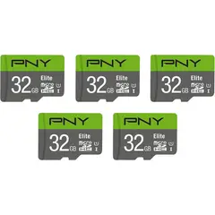 PNY - Tarjeta microSDHC 32GB Elite Clase 10 U1 100MBs