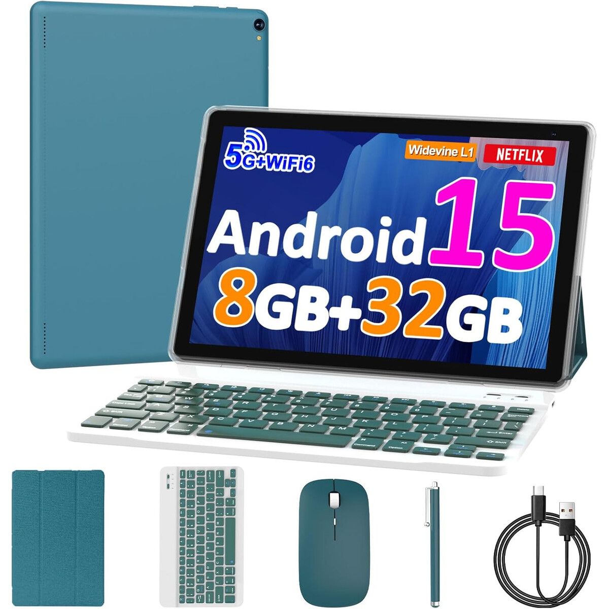 GENERICO - Tablet COOPERS CP10 Pro 10.1 Android 15 8GB 32GB WiFi