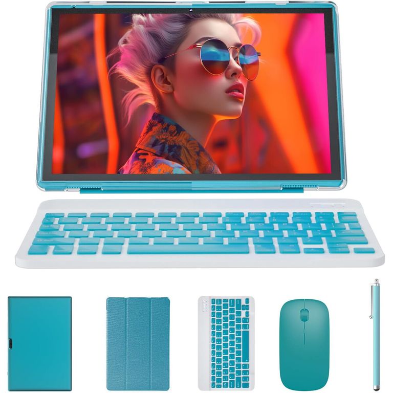 GENERICO Tablet ATOZEE 2 en 1 Android 14 10.1 32GB con Teclado