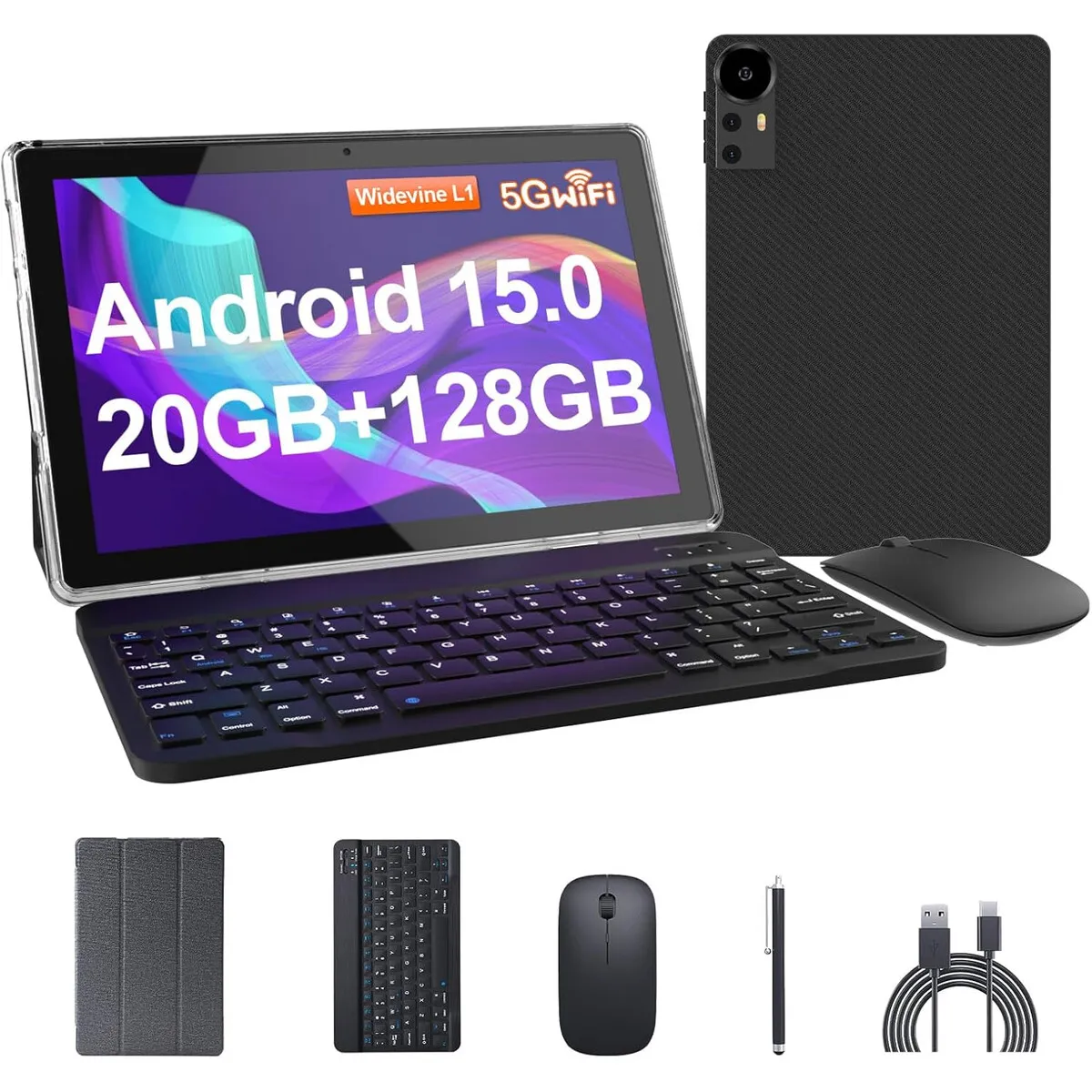 GENERICO - Tablet Nyxolaria CP31M 10.1 Android 15 20GB RAM 128GB