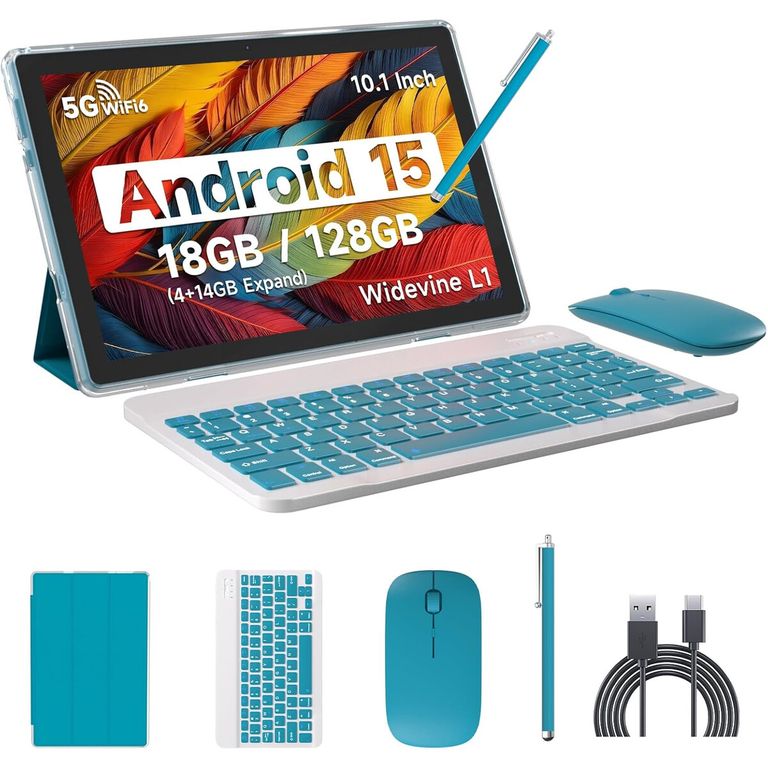 GENERICO Tablet IWEGGO CP20 Pro 10.1 Android 15 18GB RAM 128GB ROM 5G