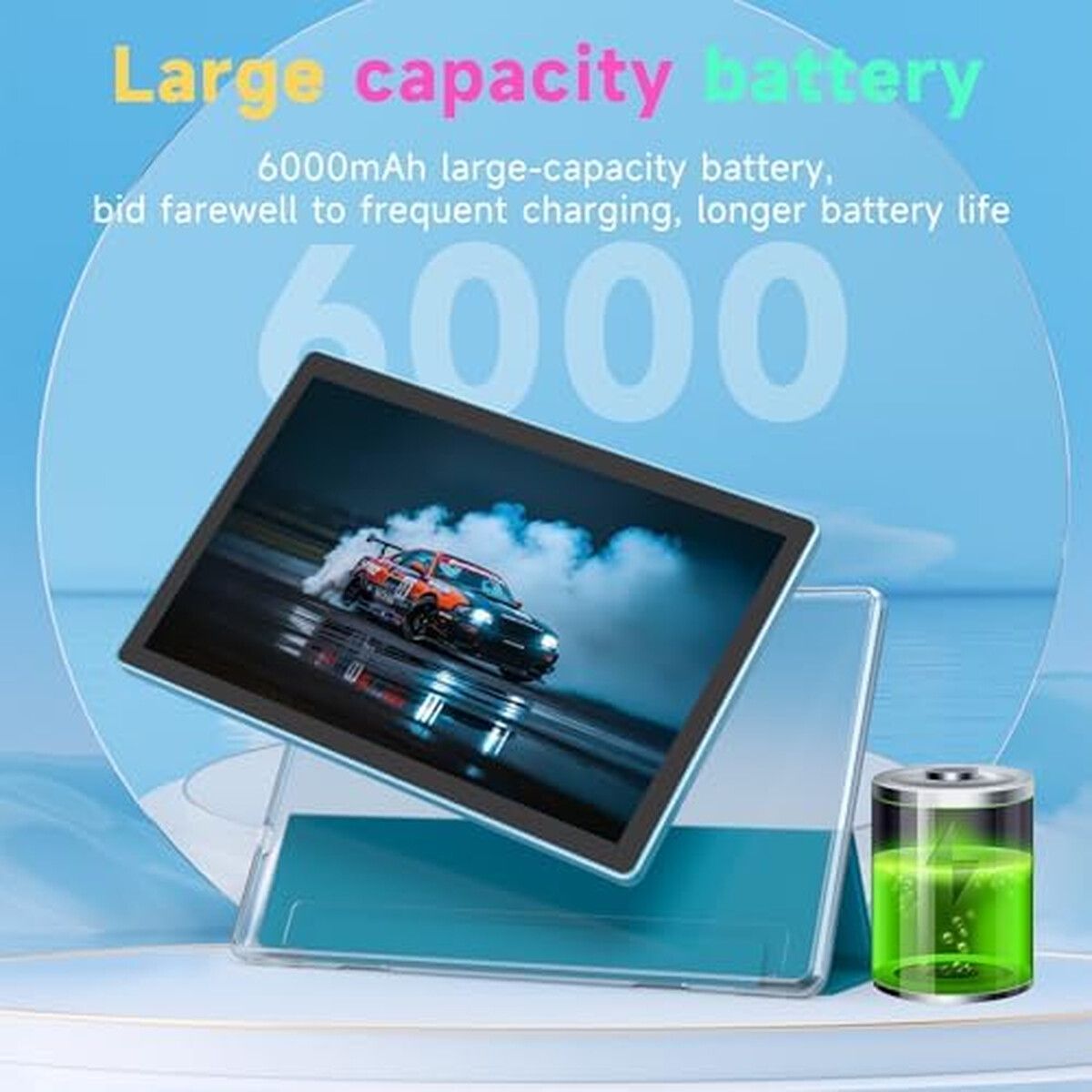 GENERICO - Tablet IWEGGO CP20 Pro 10.1 Android 15 18GB RAM 128GB ROM 5G