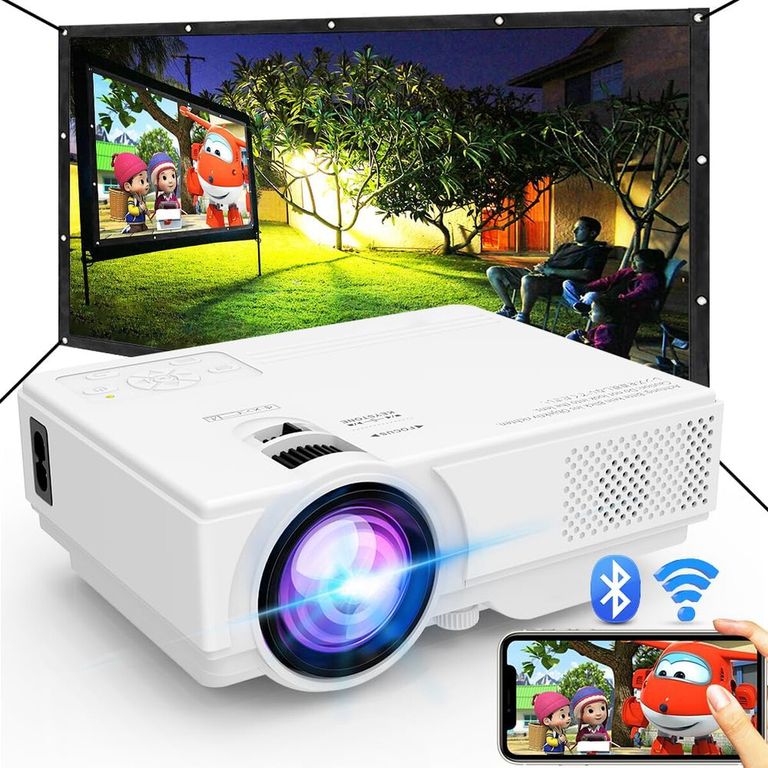 GENERICO Proyector Jinhu M10 WiFi Bluetooth Mini 200 HDMI USB