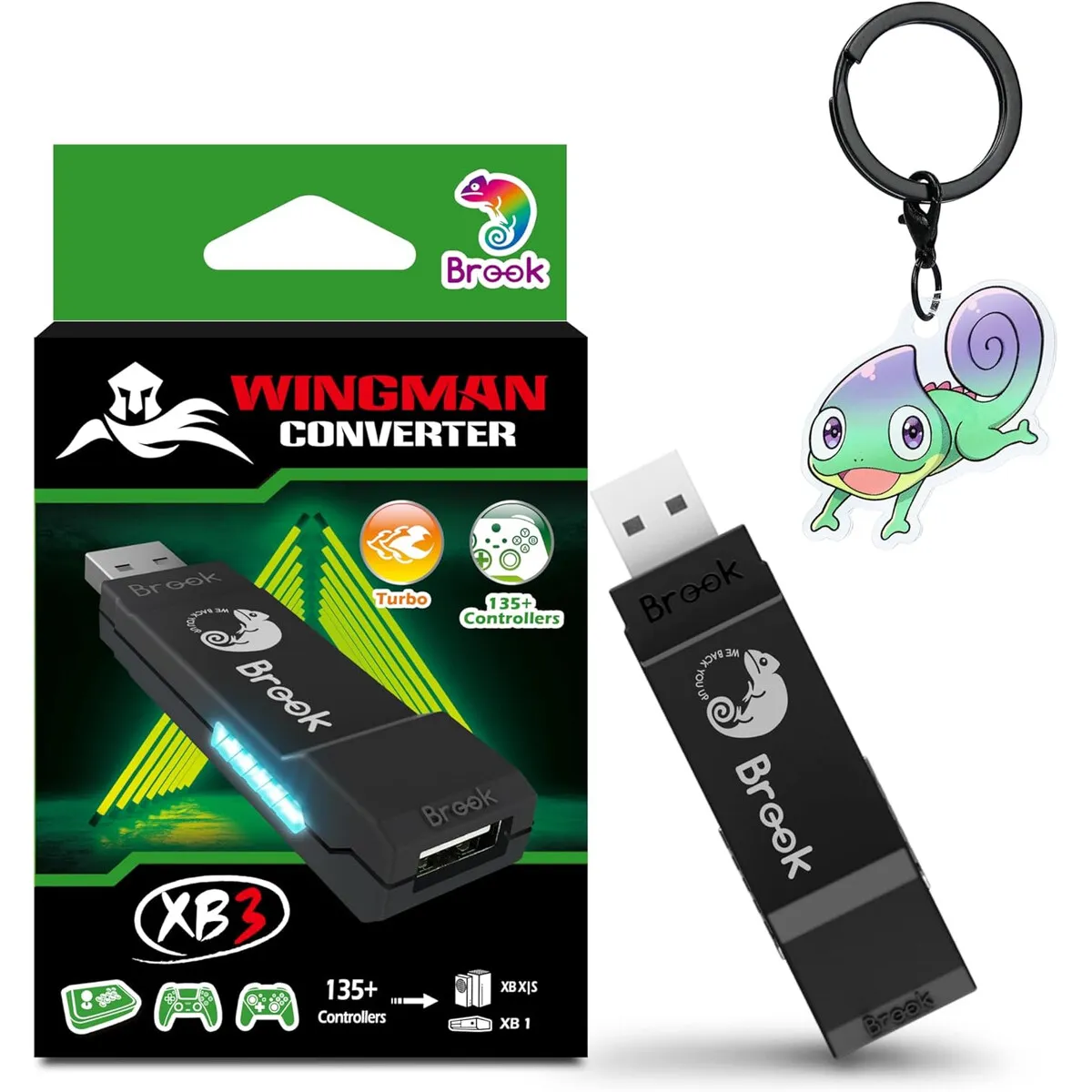 GENERICO - Adaptador Brook Wingman XB 3 Inalambrico Xbox Series XS One PC