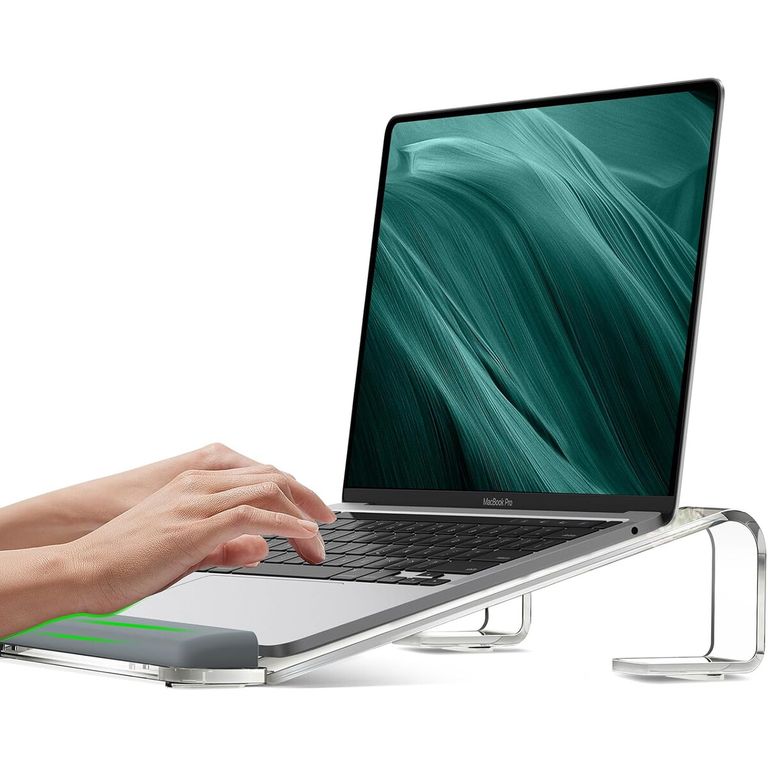 GENERICO Soporte para Laptop Acraalico JCZT NH04 con Descansa Muaaecas 1017 pulgadas