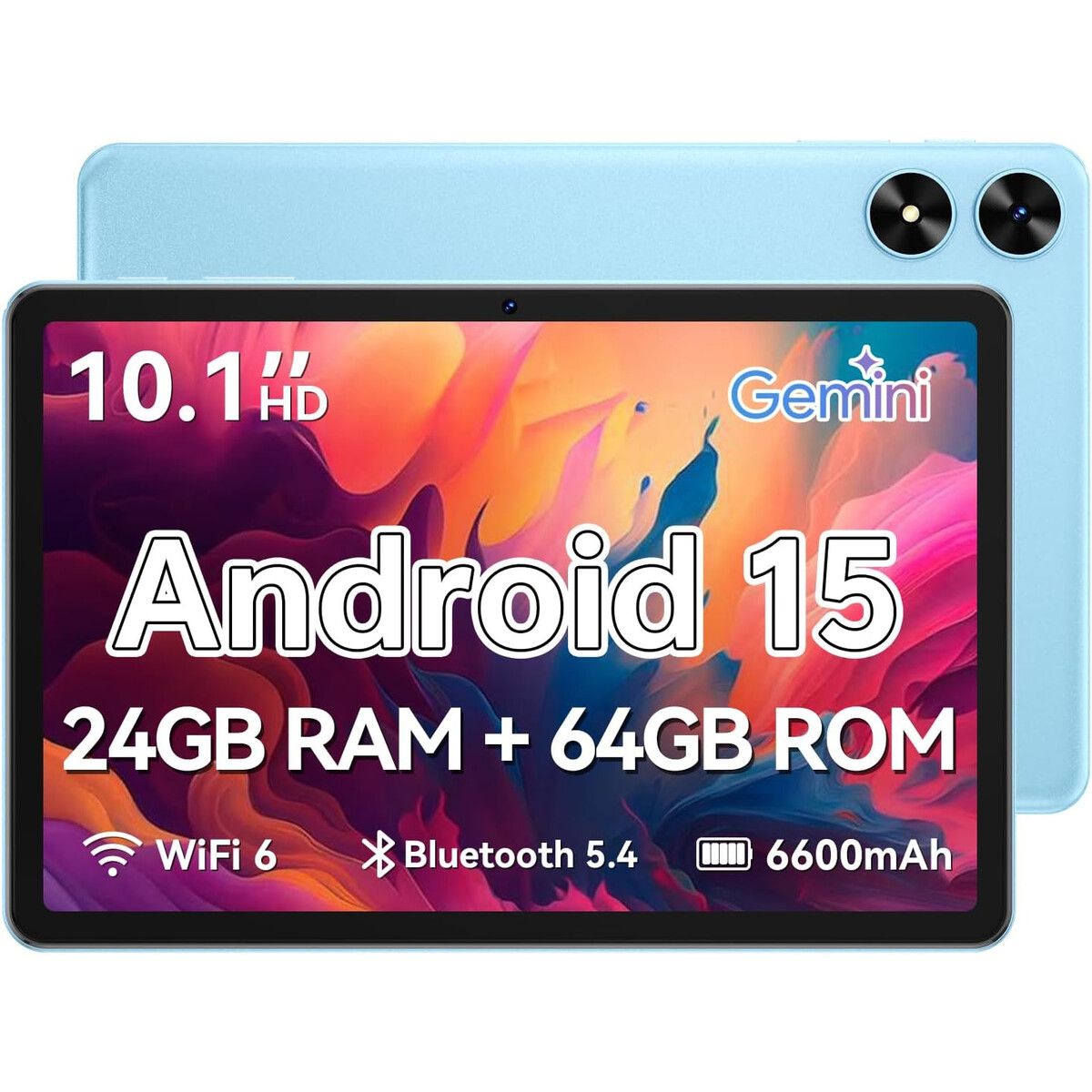 GENERICO - Tablet SHARECLOUD P10C 10.1 Android 15 24GB RAM 64GB